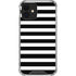 White and Black Stripes iPhone 12 Clear Case