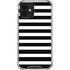 White and Black Stripes iPhone 12 Mini Clear Case
