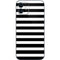 White and Black Stripes iPhone 12 Mini Skin