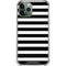 White and Black Stripes iPhone 12 Pro Clear Case
