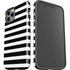 White and Black Stripes iPhone 12 Pro Max Impact Case