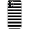 White and Black Stripes iPhone 12 Pro Max Skin