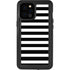 White and Black Stripes iPhone 12 Pro Max Waterproof Case