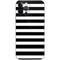 White and Black Stripes iPhone 12 Pro Skin