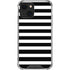 White and Black Stripes iPhone 13 Mini Clear Case