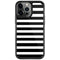 White and Black Stripes iPhone 13 Pro Cargo Case