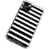 White and Black Stripes iPhone 14 Clear Case