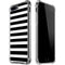 White and Black Stripes iPhone 7/8 Plus Clear Case