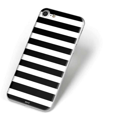 White and Black Stripes iPhone 7 Skin