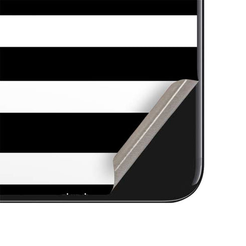 White and Black Stripes iPhone SE (2nd & 3rd Gen) Skin