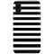 White and Black Stripes iPhone XR Pro Case