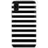 White and Black Stripes iPhone XR Pro Case