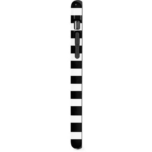 White and Black Stripes iPhone XR Pro Case