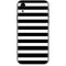 White and Black Stripes iPhone XR Skin