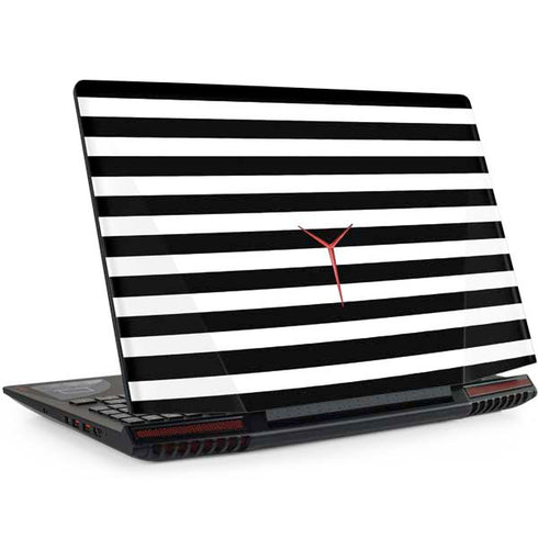 White and Black Stripes Legion Y720 Skin