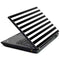 White and Black Stripes Lenovo T420 Skin