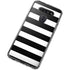 White and Black Stripes LG K51/Q51 Clear Case