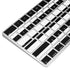 White and Black Stripes Magic Keyboard Skin