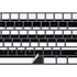White and Black Stripes Magic Keyboard with Numeric Keypad Skin