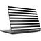 White and Black Stripes MSI GS65 Stealth Laptop Skin
