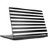White and Black Stripes MSI GS65 Stealth Laptop Skin