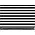 White and Black Stripes MSI GS65 Stealth Laptop Skin