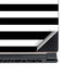White and Black Stripes MSI GS65 Stealth Laptop Skin
