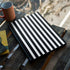 White and Black Stripes MSI GS65 Stealth Laptop Skin