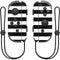 White and Black Stripes Nintendo Joy-Con (L/R) Controller Skin