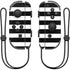 White and Black Stripes Nintendo Joy-Con (L/R) Controller Skin