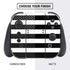 White and Black Stripes Nintendo Switch Bundle Skin