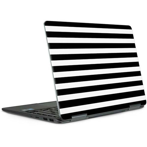 White and Black Stripes Notebook 9 Pro 13in (2017) Skin