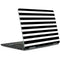White and Black Stripes Notebook 9 Pro 13in (2017) Skin