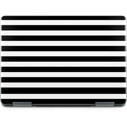 White and Black Stripes Notebook 9 Pro 13in (2017) Skin