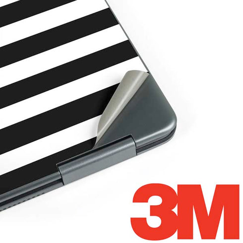 White and Black Stripes Notebook 9 Pro 13in (2017) Skin