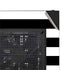 White and Black Stripes NZXT H510 Compact ATX Mid-Tower Case Skin
