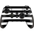 White and Black Stripes PlayStation Scuf Vantage 2 Controller Skin