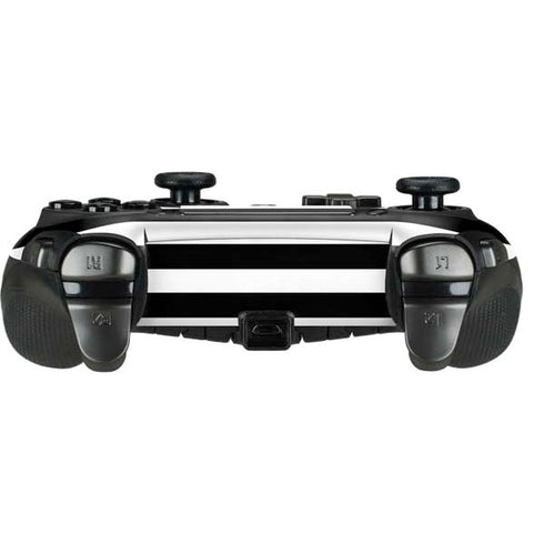 White and Black Stripes PlayStation Scuf Vantage 2 Controller Skin