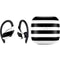 White and Black Stripes PowerBeats Pro Skin