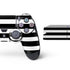 White and Black Stripes PS4 Console and Controller Bundle Skin