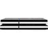 White and Black Stripes PS4 Console Skin