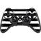 White and Black Stripes PS4/PC SCUF Impact Controller Skin