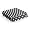 White and Black Stripes PS4 Pro Console Skin
