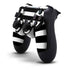 White and Black Stripes PS4 Pro/Slim Controller Skin