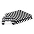 White and Black Stripes PS4 Slim Bundle Skin