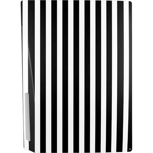 White and Black Stripes PS5 Bundle Skin