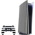 White and Black Stripes PS5 Digital Edition Bundle Skin
