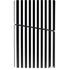 White and Black Stripes PS5 Slim Digital Edition Console Skin