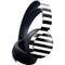 White and Black Stripes PULSE 3D Wireless Headset for PS5 Skin
