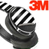 White and Black Stripes Skullcandy Venue Skin